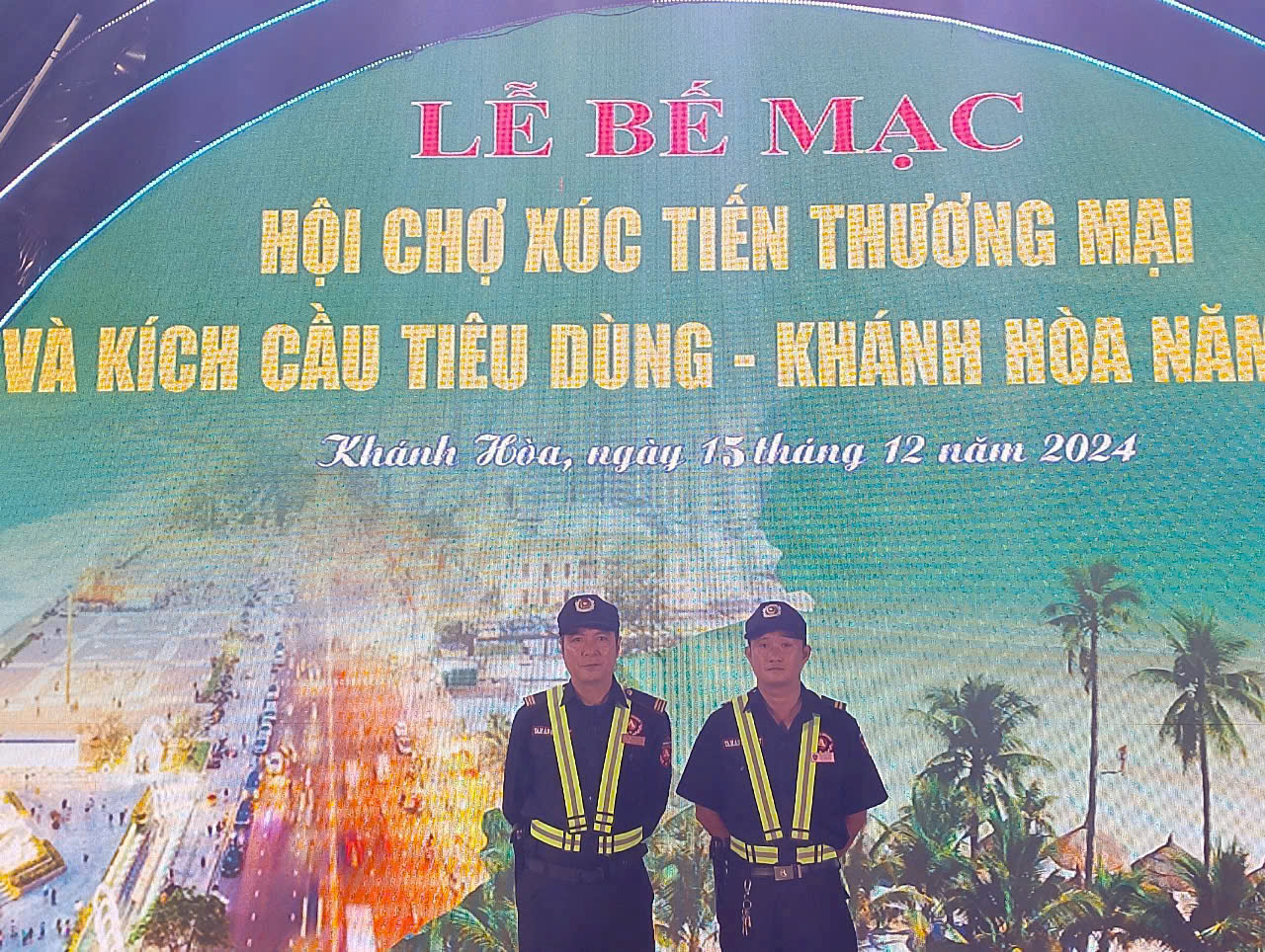 Bảo vệ Lễ bế mạc Hội chợ Xúc tiến Thương mại Khánh Hòa 2024