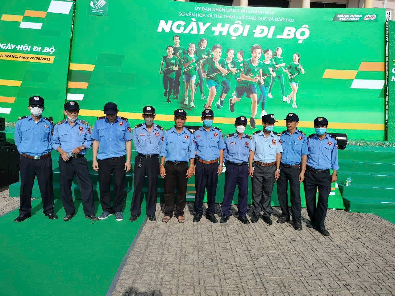 Bảo vệ Ngày hội đi bộ Khánh Hòa 2022